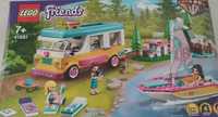 Lego Friends 41681 Leśny mikrobus kempingowy, kamper , żaglówka, biwak