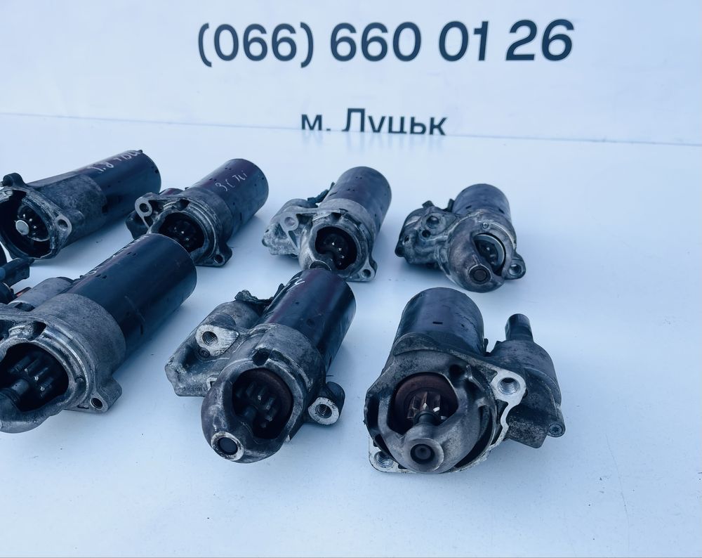 Стартер Audi A6 C6 2.7 3.0 A4 B7 A8 D3 Bosch 001 109 258