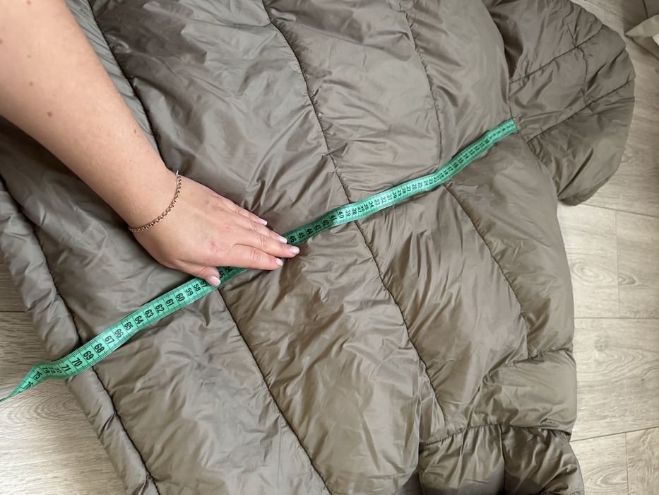 Продам зимовий пуффер анорак оверсайз мокко колір