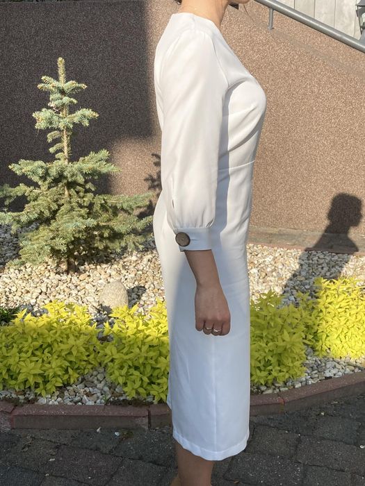 Sukienka damska wizytowa konunia ślub