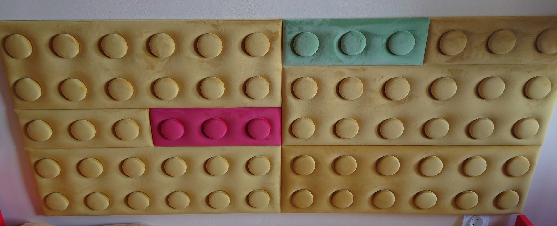 Panele ścienne klocki Lego
