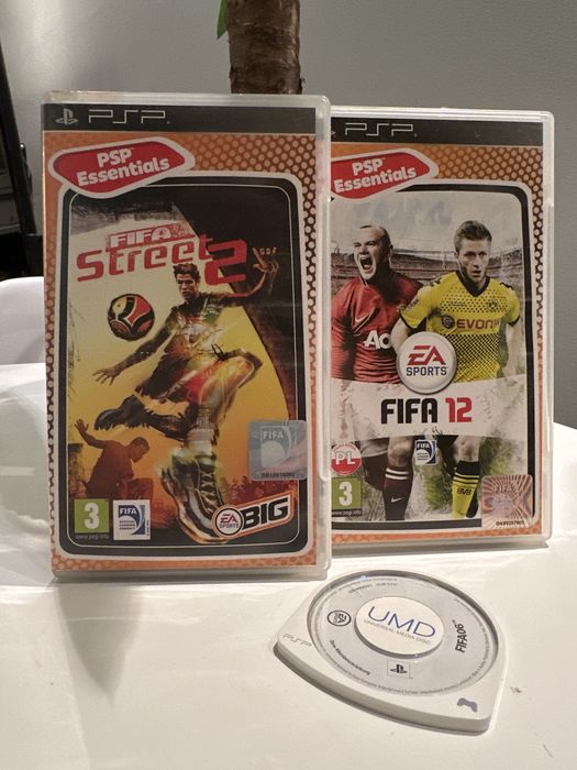 Gra PSP FIFA Street 2 + FIFA 12 + GRATIS!