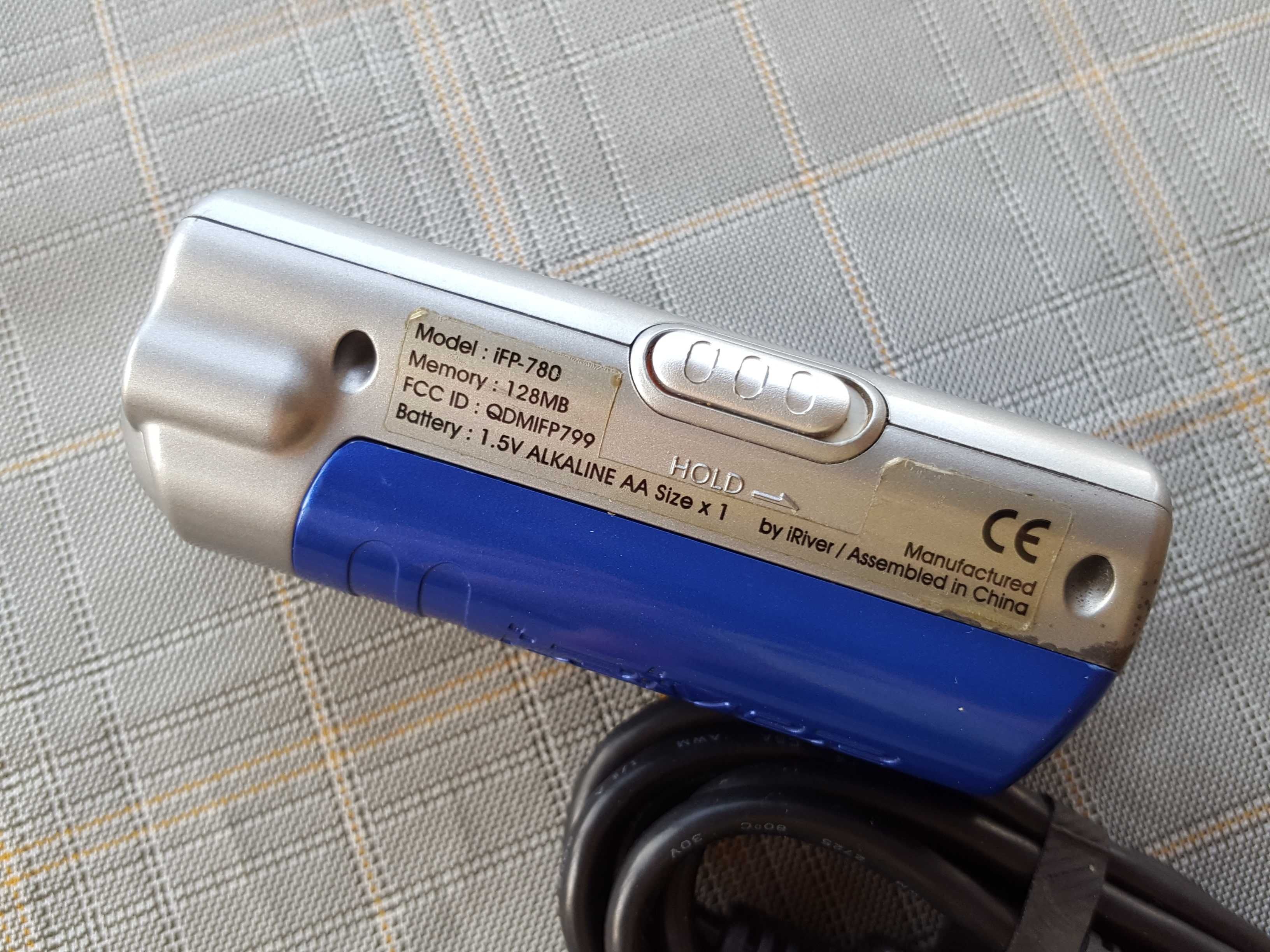 Iriver iFP-780 128Mb плеер mp3 fm cowon walkman