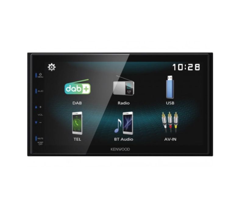 Radio Nawigacja 2DIN KENWOOD DMX125DAB Bluetooth DAB+ ANDROID USB iPod