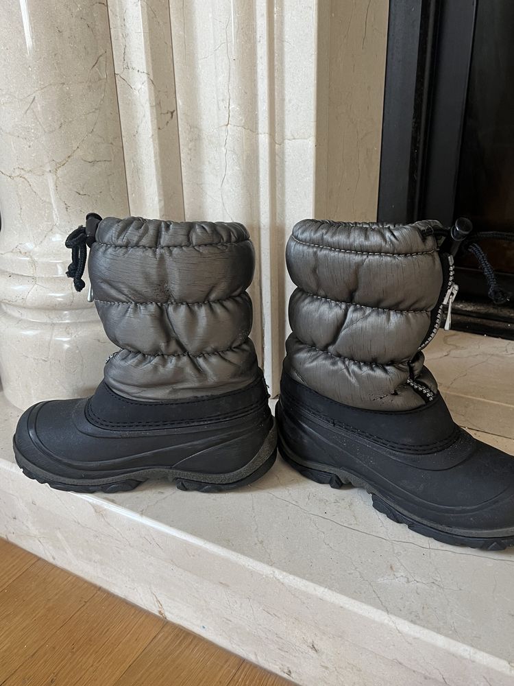 Olang szare czarne buty śniegowce