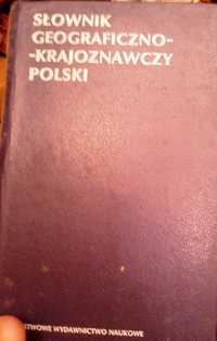 Słownik geograficzno-krajoznawczy Polski PWN PRL 1980