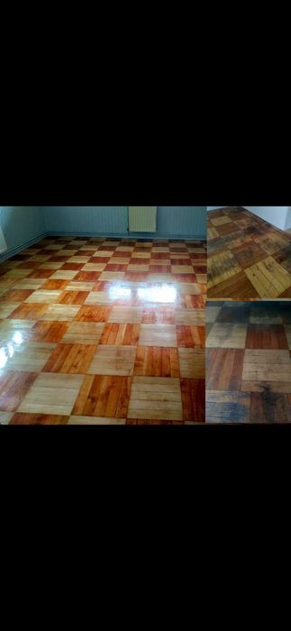 Cyklinowanie bezpyłowe parkietów, renowacja podłóg i schodów.