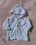 śliczna polarowa BLUZA m-ki H&M r. 56 dla dziewczynki 0-3m NEWBORN