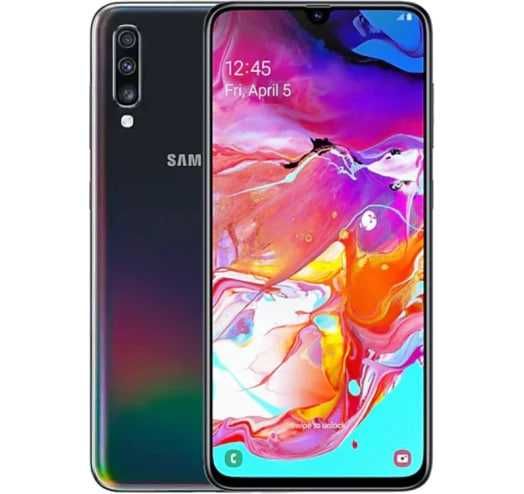 Смартфон Samsung Galaxy A70 (A705F) 128gb Black 2SIM 6.7" NFC 4500 мАч