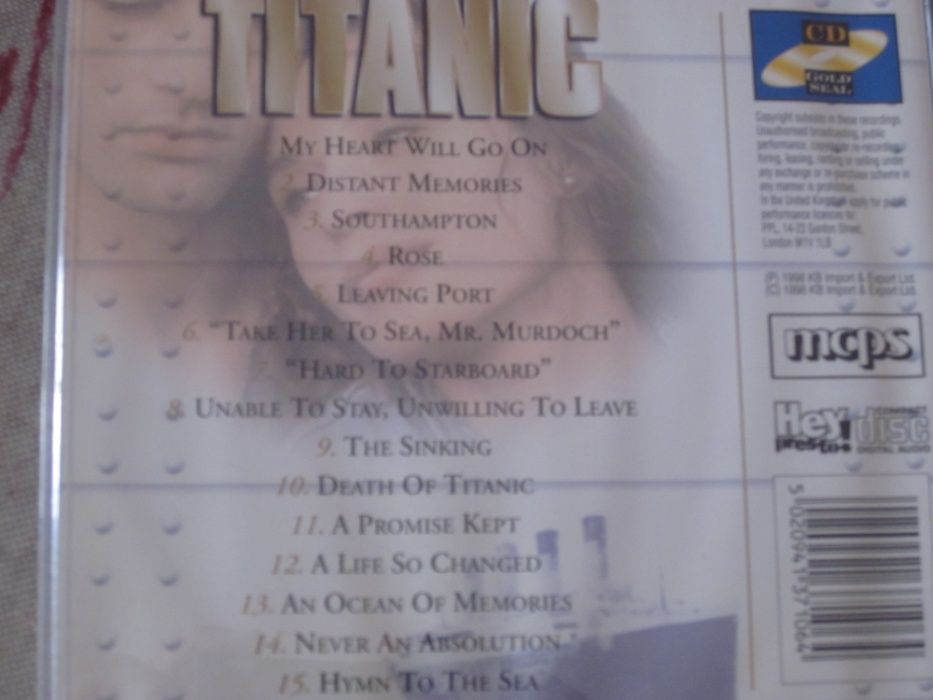 CD Titanic - Banda Sonora