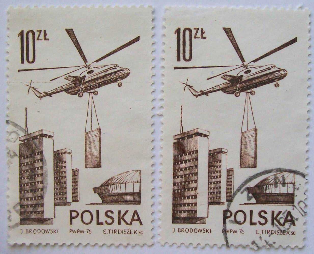 L Znaczki polskie rok 1976 kwartał I