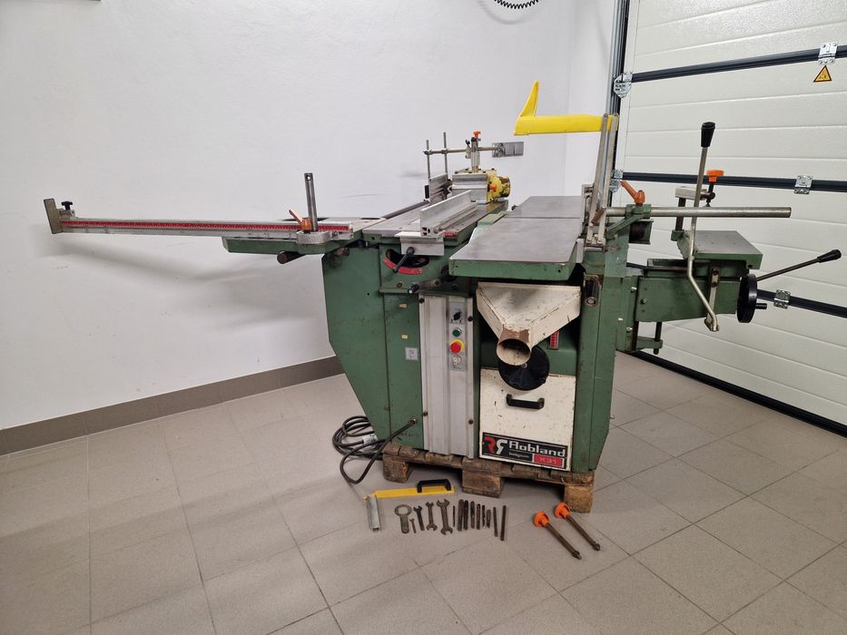 Wieloczynnościowa Wyrówniarka Grubościówka Piła Frezarka Wiertarka