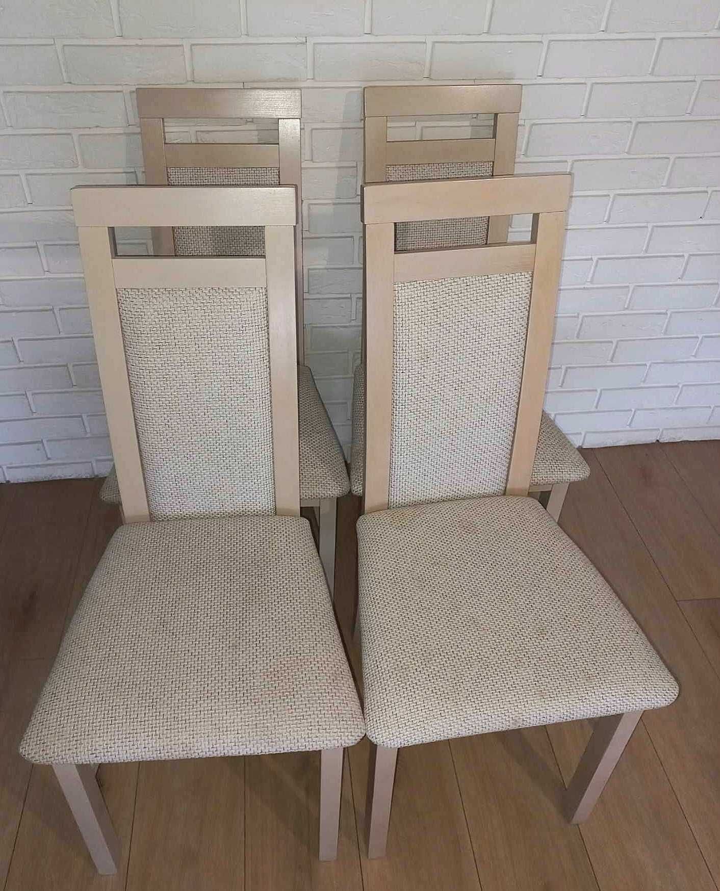 Krzesła kuchenne Nowe drewniane
