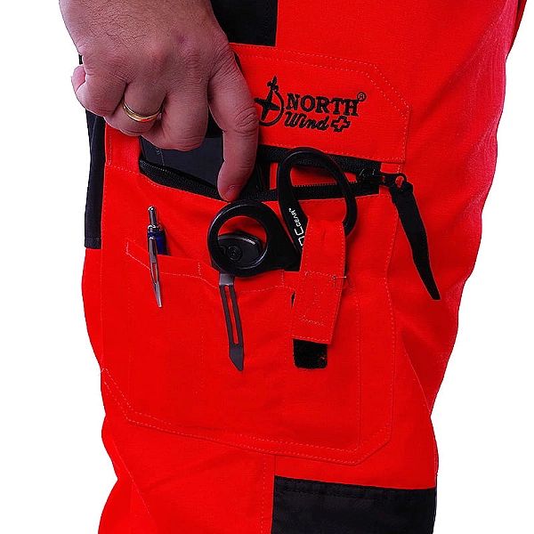 Spodnie ratownicze całoroczne North-Wind unisex PRM FLUO model 2021 (X