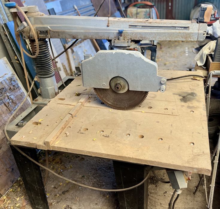 Serra radial ELU RAS 1603 – 4kW – profissional – impecável