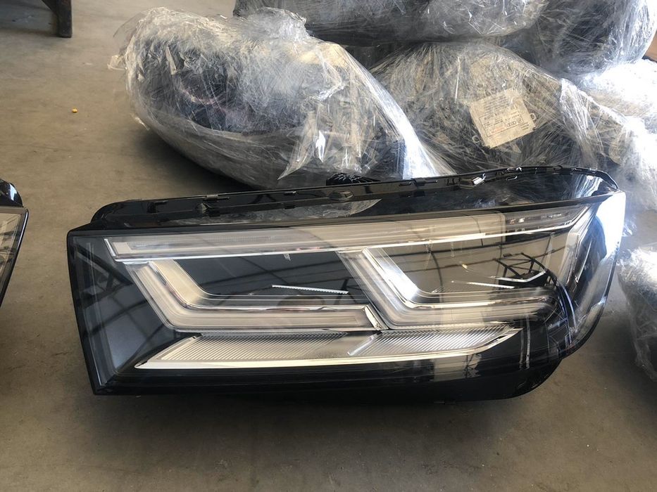 Фары фара Full LED Matrix Audi A6 Q7 Q5 ксенон Ауди кью ку 5 оптика