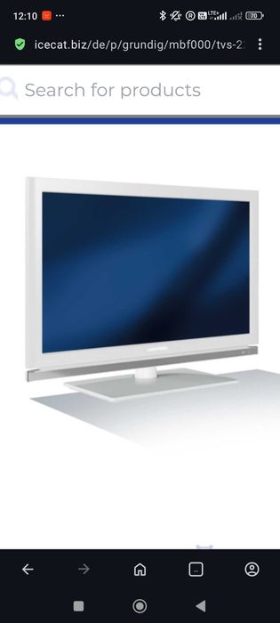 Telewizor GRUNDIG 22 VLE 8320 WG biały+ pilot