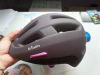 Kask B'Twin na rower, rolki, deskorolkę lekki regulowany 56-61 cm