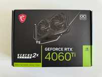 MSI GeForce RTX 4060 Ti VENTUS 2X BLACK 16GB OC (912-V517-229)