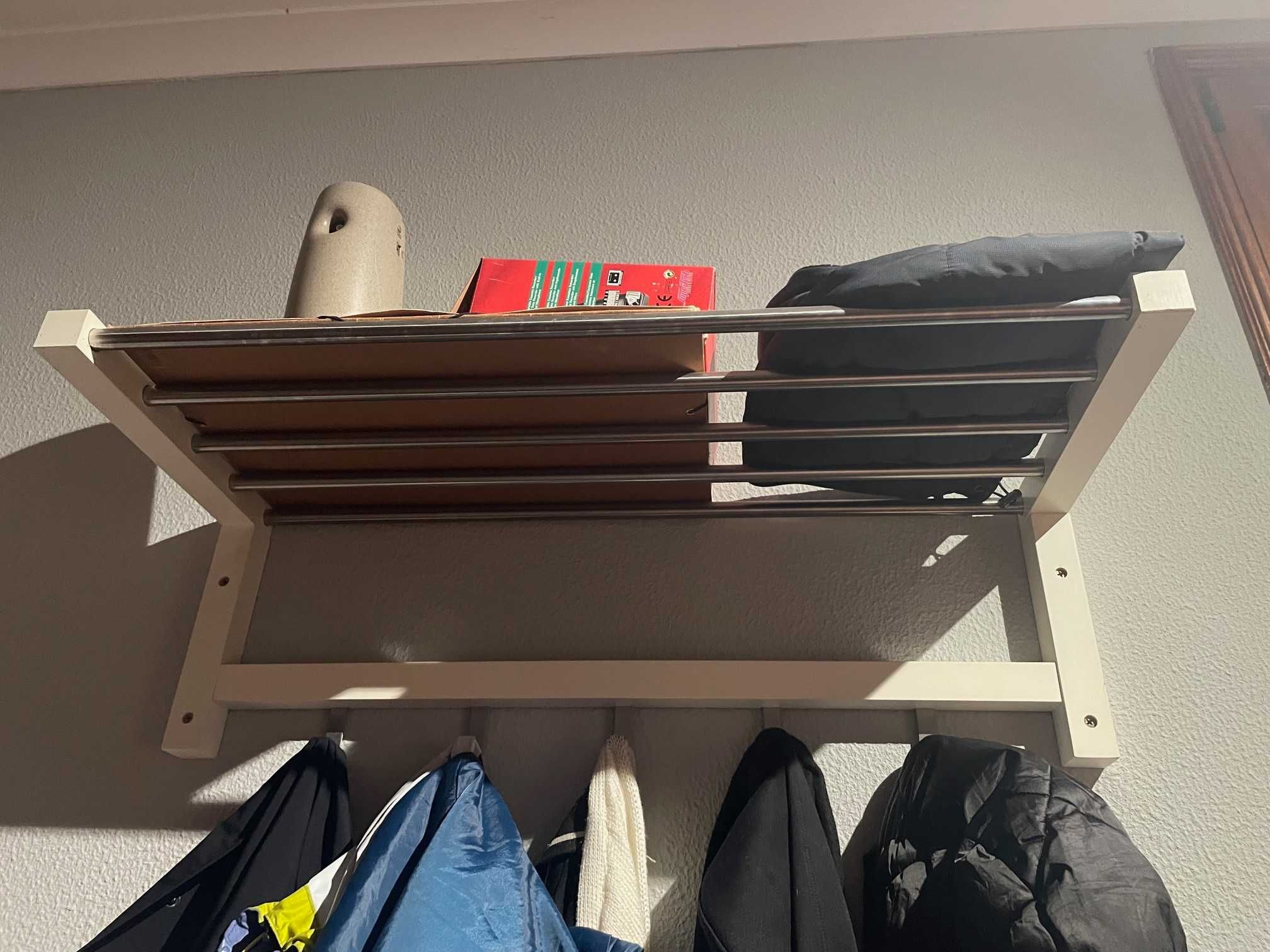 Conjunto para a entrada, sapateira e cabide IKEA