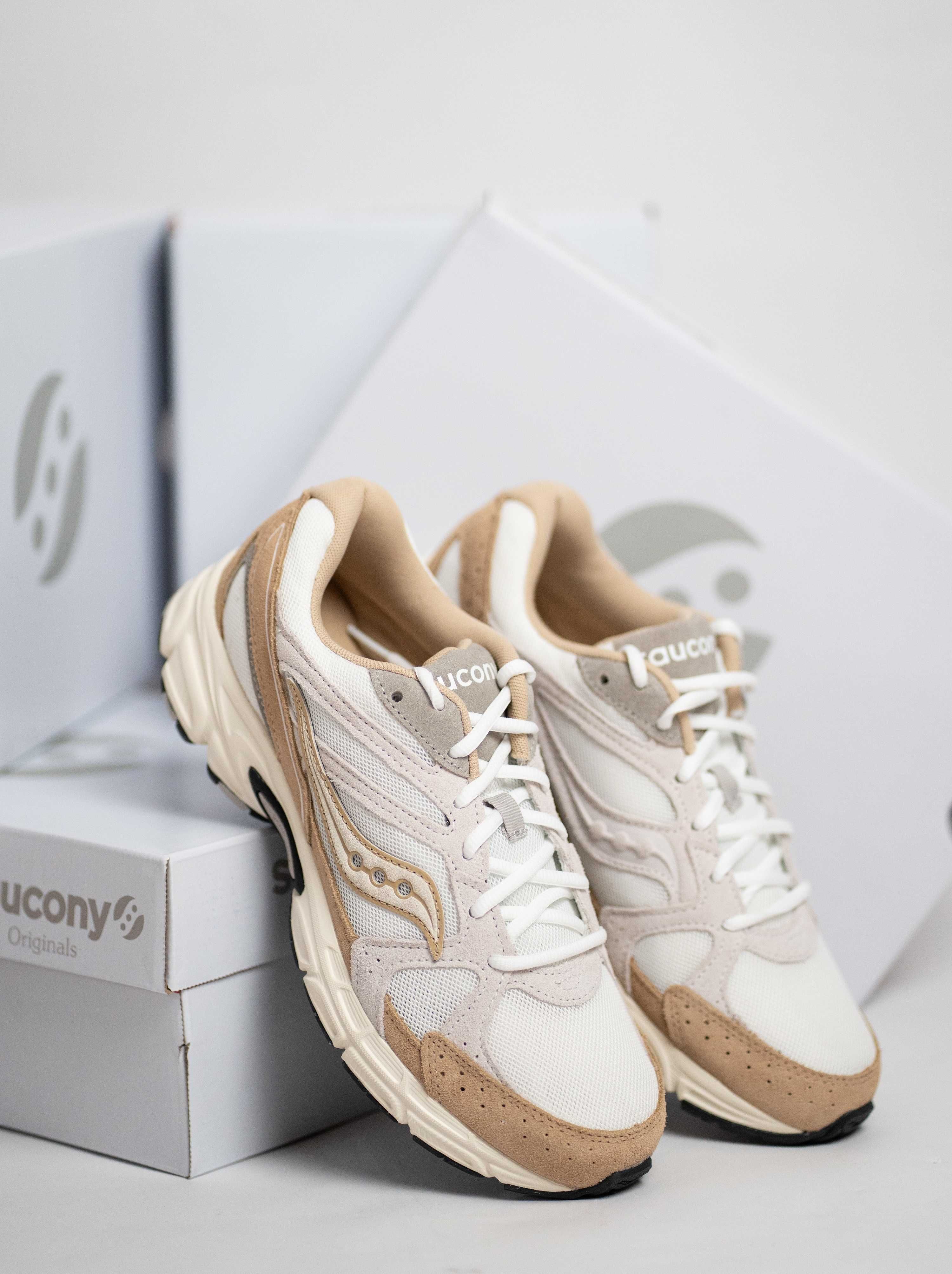 Мужские кроссовки Saucony Ride Millennium Suede (2 расцветки) Оригинал