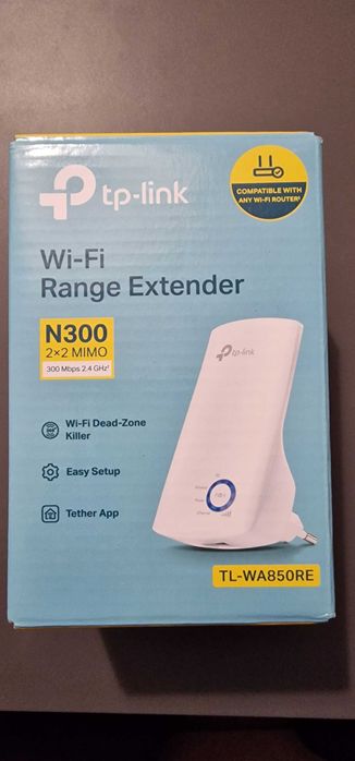 TP-Link TL-WA850RE — Wzmacniacz sygnału Wi-Fi (N300, 300 Mb/s)