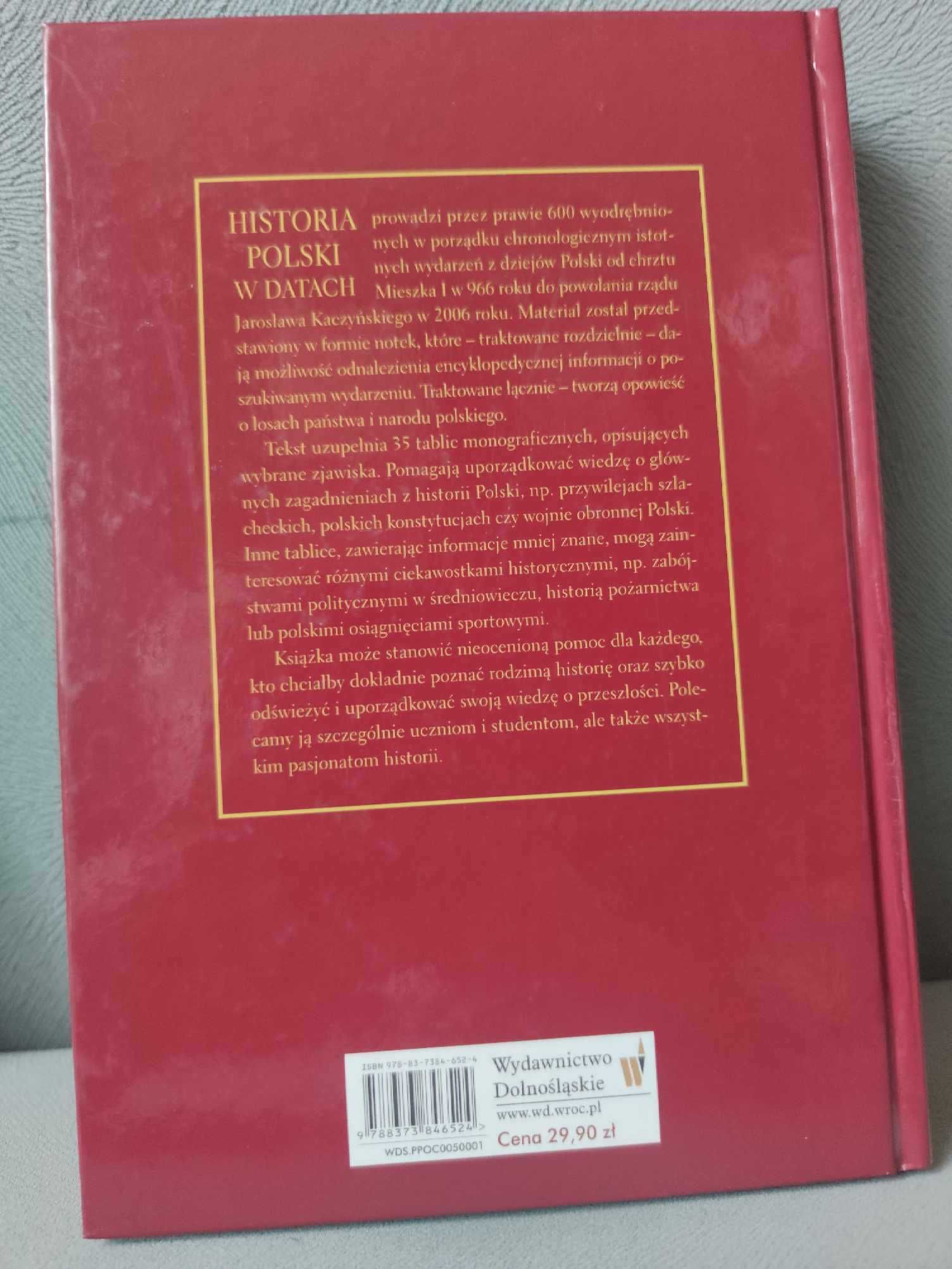Książka "Historia Polski w datach"