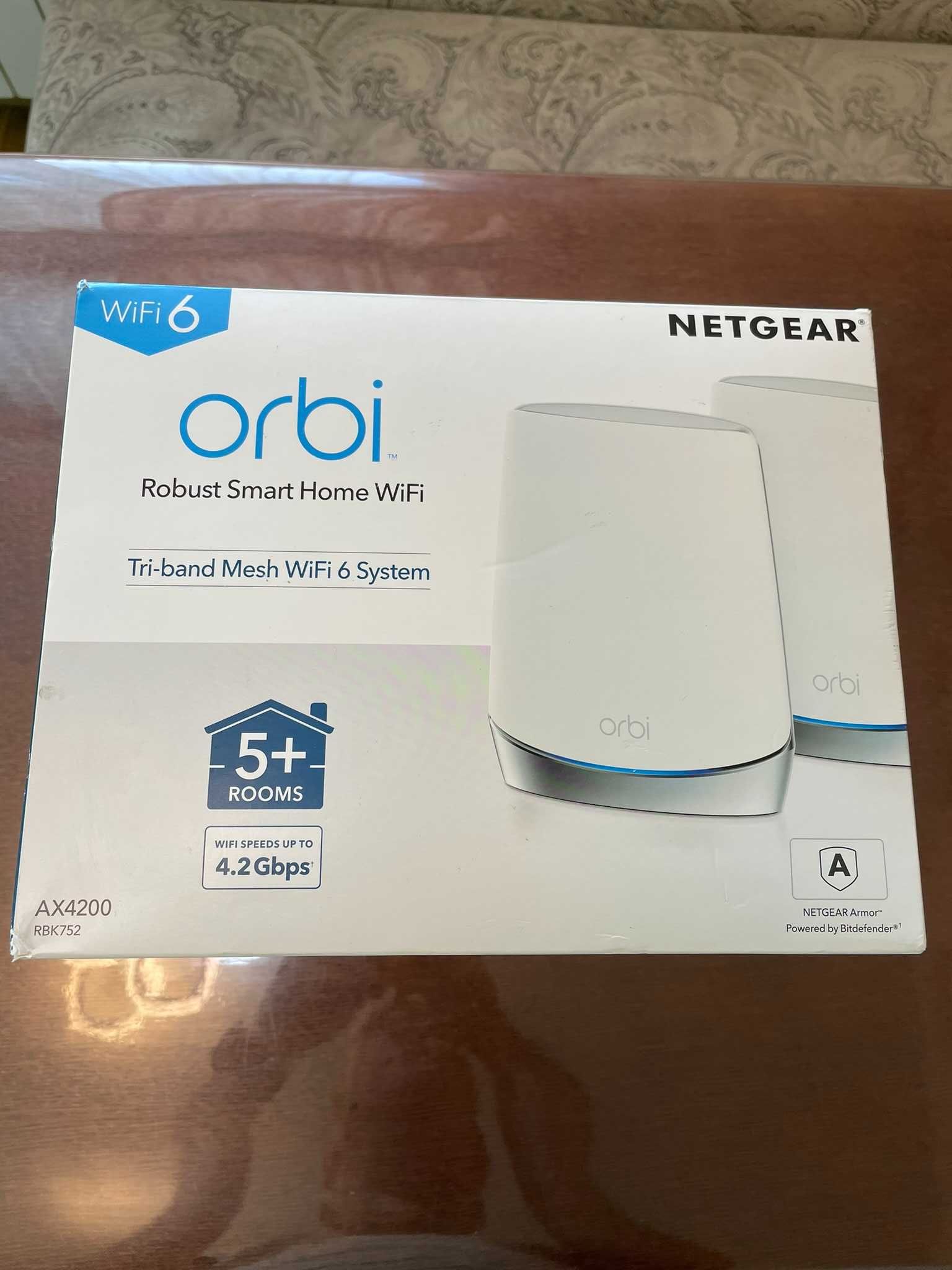 Wi-Fi роутер Netgear RBK752 AX4200 Wifi6