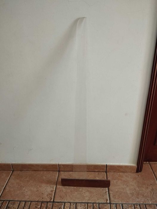 Régua T 120cm Acrílico Antiga