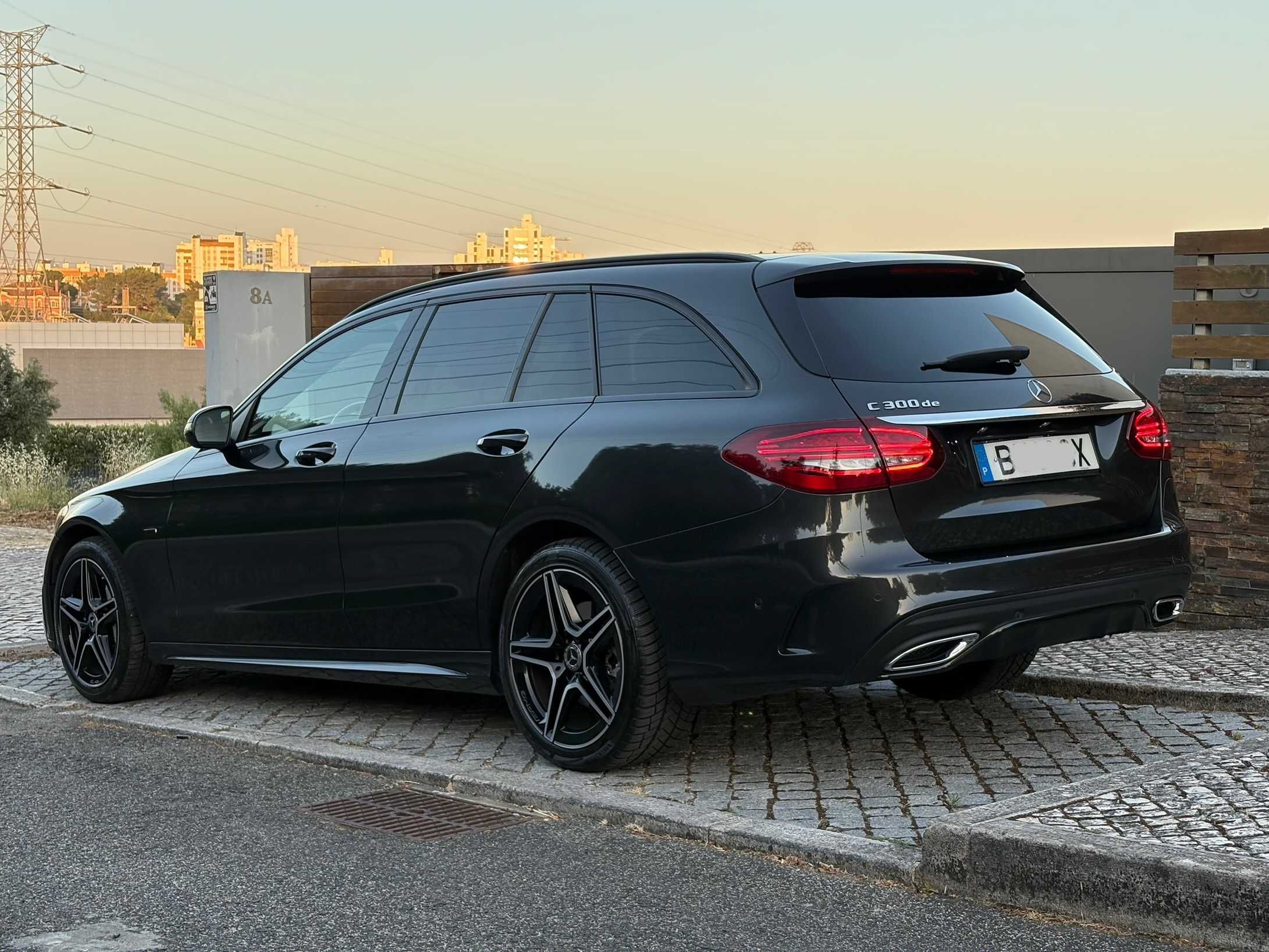 Mercedes C 300de Pack AMG completo