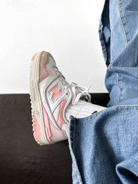 Кроссовки New Balance 550 Pink/Кроссівки Нью Беланс/Кеди NB 550