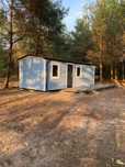 Dom drewniany całoroczny 8x3,2m ocieplony gotowy do zamieszkania