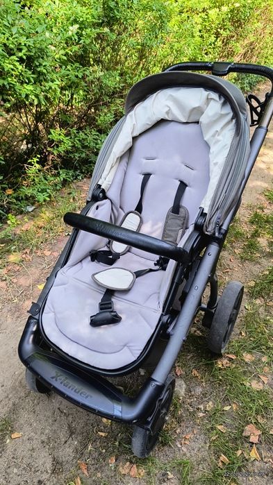 wózek X‑lander X‑move 2w1 – terenowy, z gondolą i spacerówką