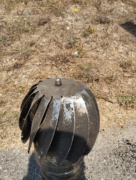 Chapéu tubo/fogão rotativo