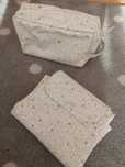 Conjunto muda fraldas e bolsa