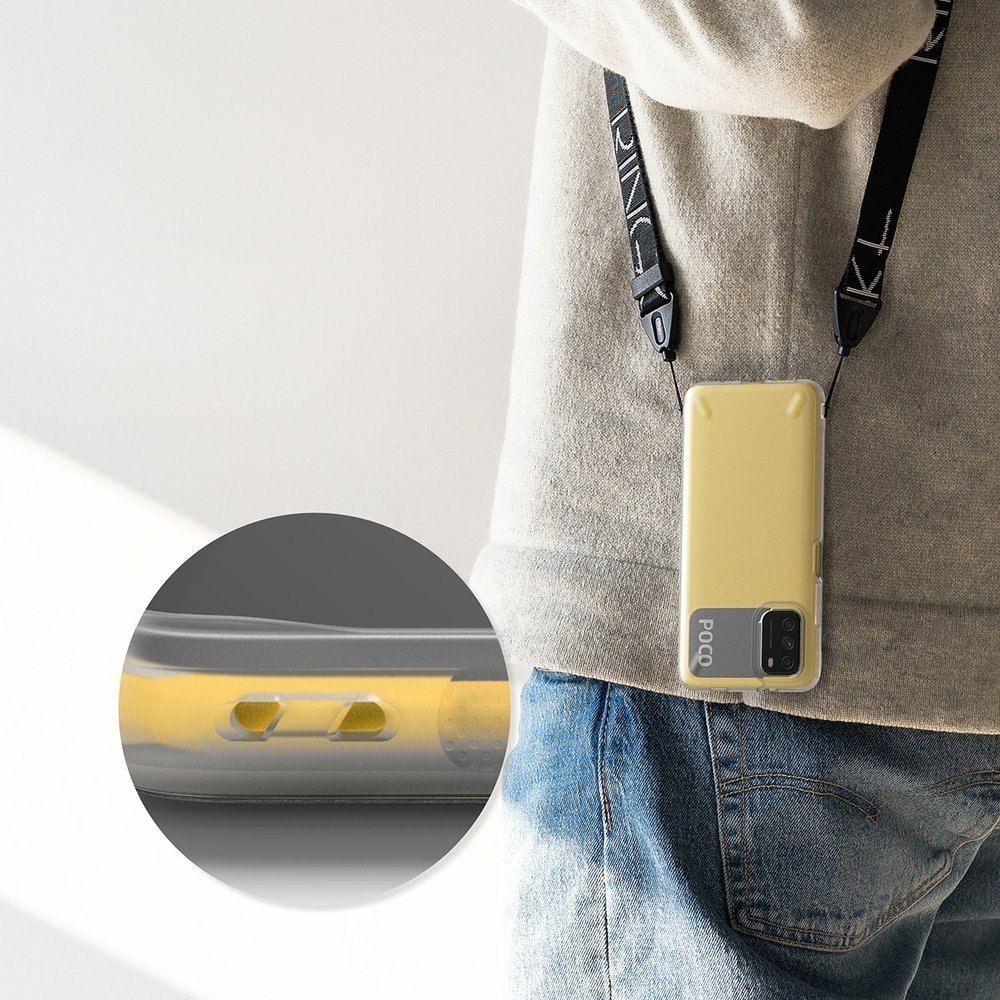 Etui Ringke Onyx Do Xiaomi Poco M3 Przezroczysty