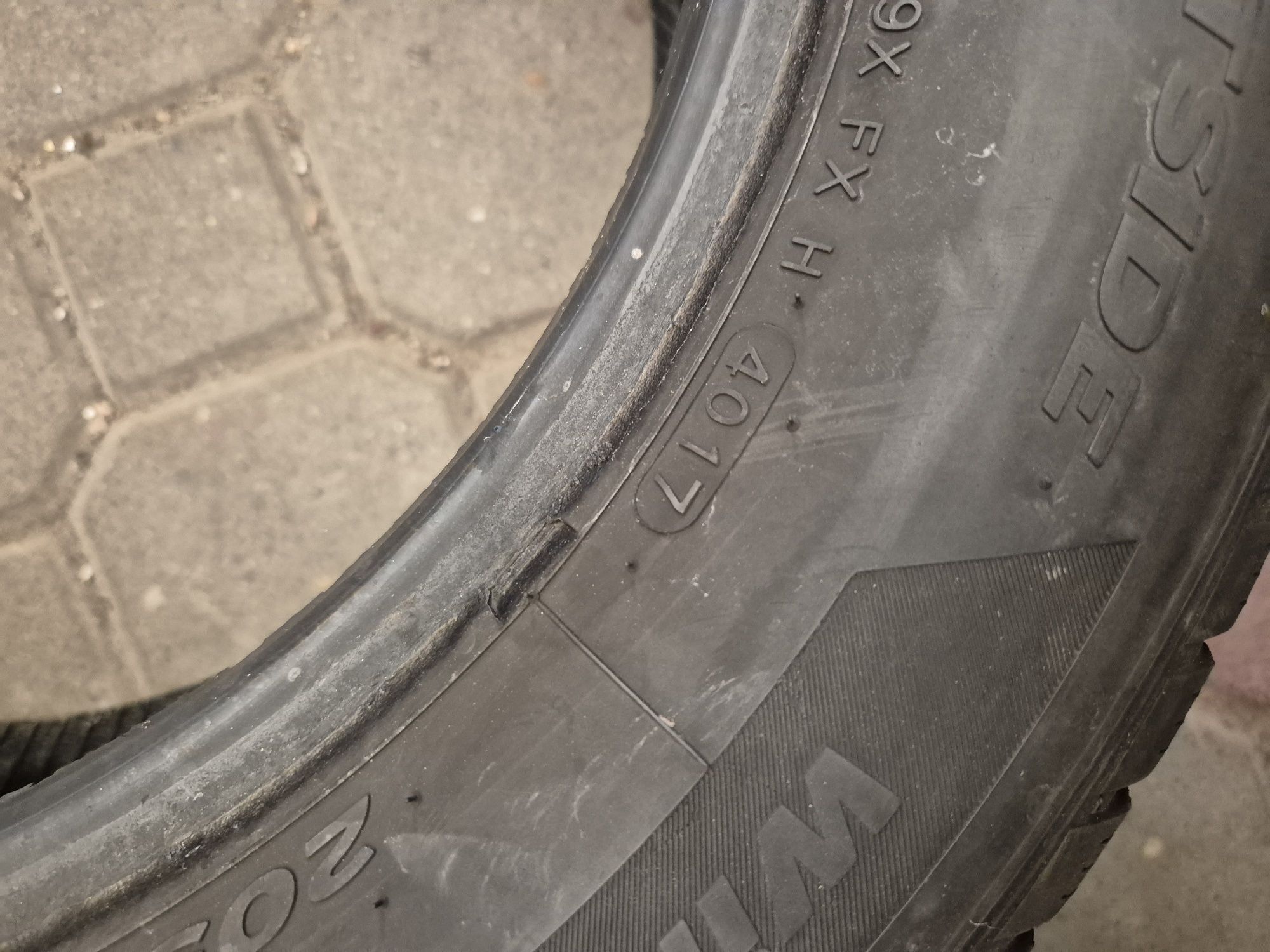 Opony zimowe 16 205x60 Hankook 2szt
