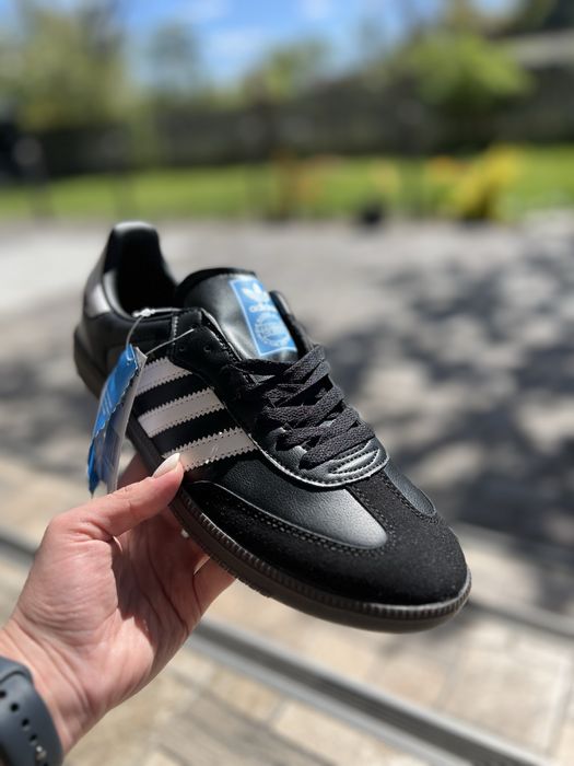 Чоловічі кросівки Adidas Samba OG Black White Gum