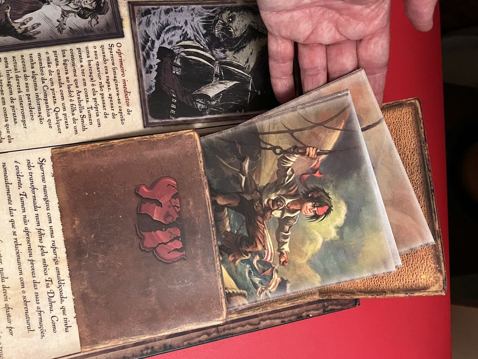 Livro piratas das caraíbas