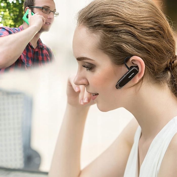 Słuchawki Bluetooth New Bee LC-B41 z funkcją Multipoiny