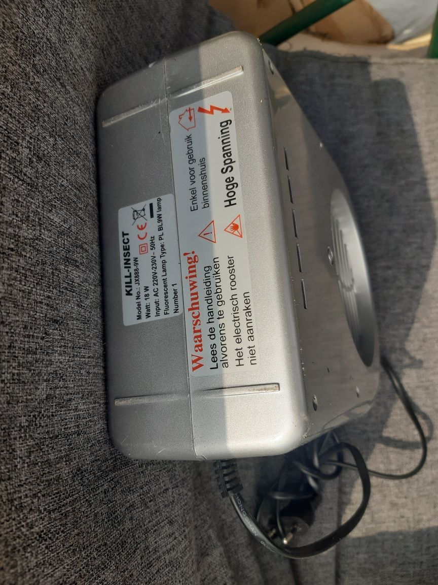 Lampa owadobójcza.