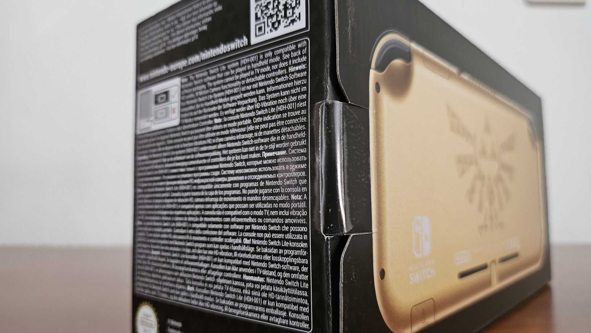 Nintendo Switch Lite Edição Hyrule + 12 Meses Online + Fatura