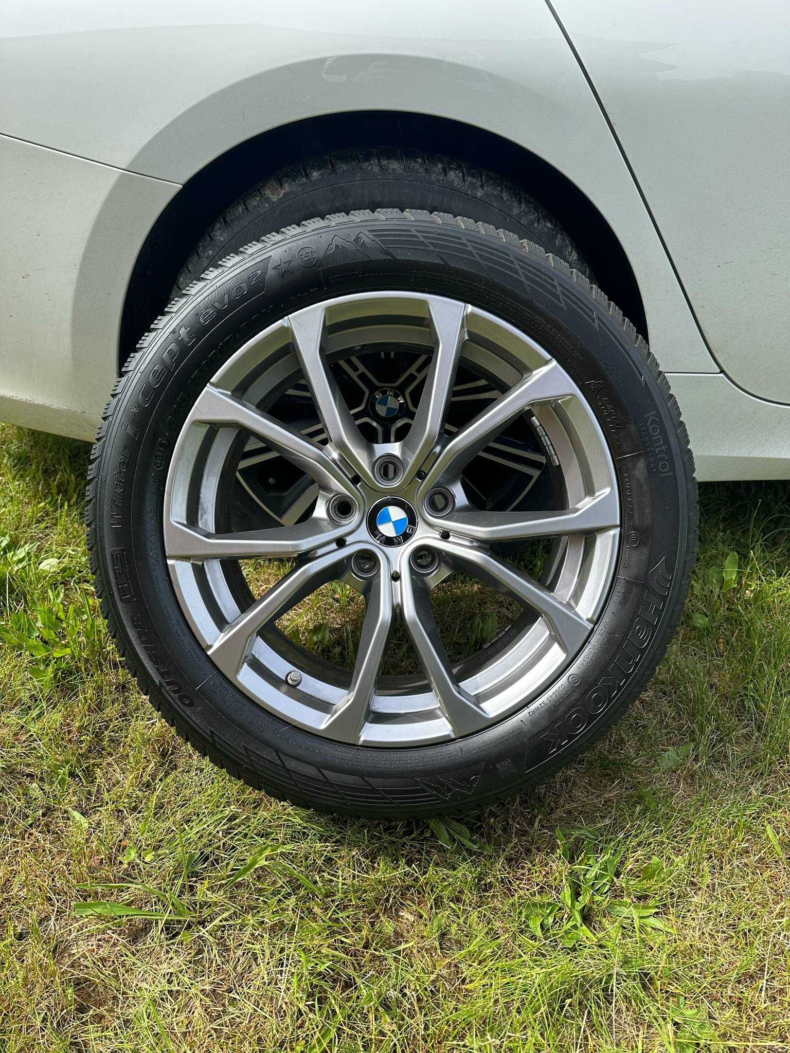 Felgi BMW 17” + opony zimowe Hankook i*cept evo2 – Stan idealny!