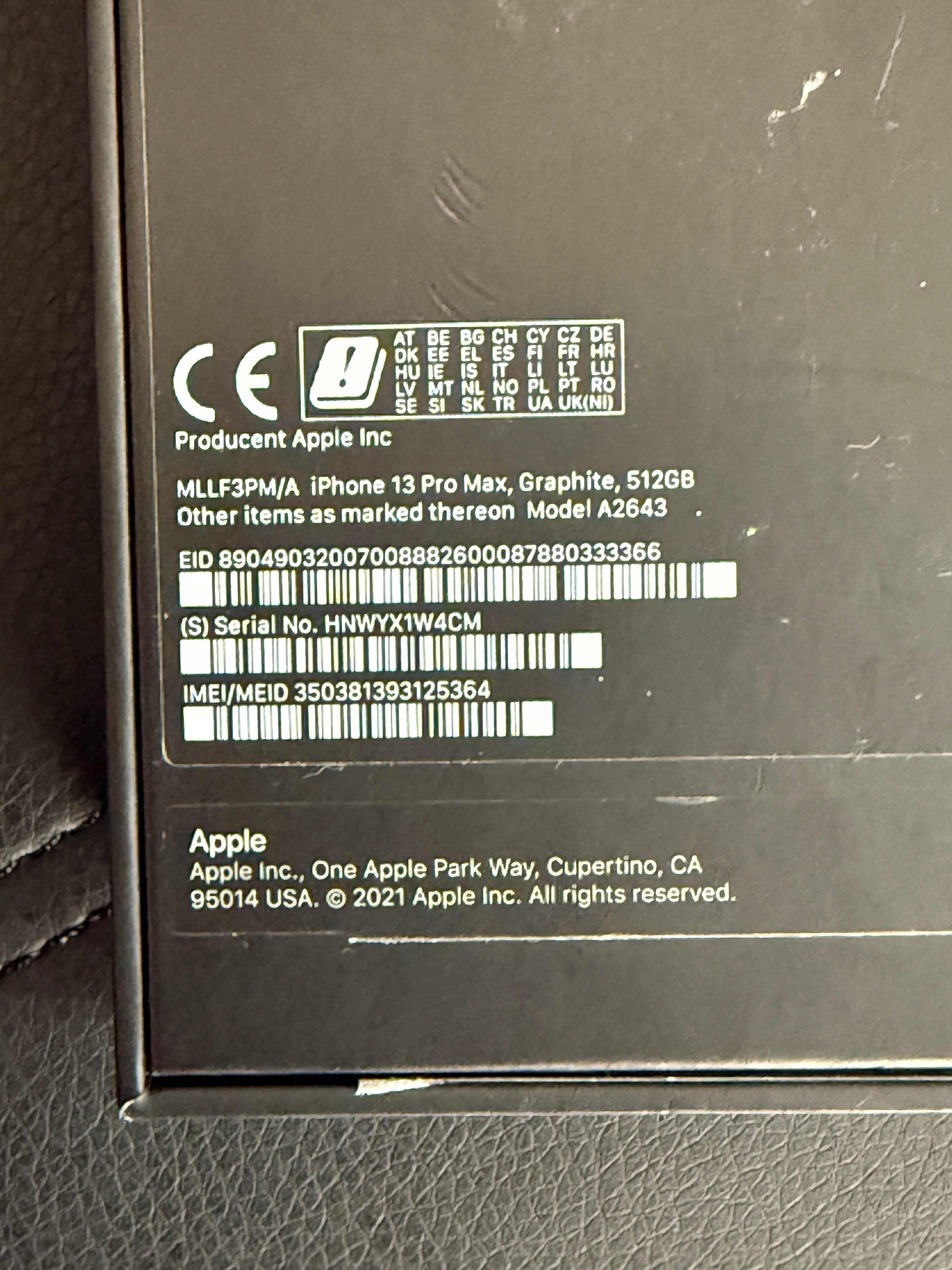 iPhone 13 Pro Max 512GB 5G SUPER STAN - Ascom ul Klasztorna