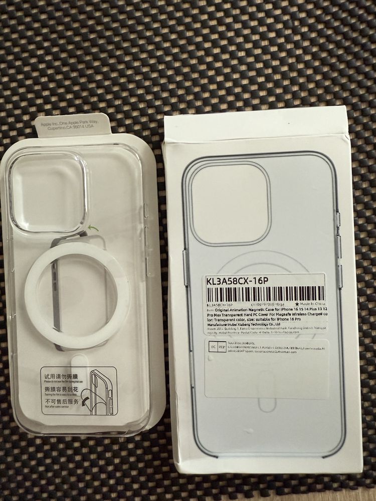 Оригінальний Чохол iPhone 16 Pro Clear Case with MagSafe (MA7E4)