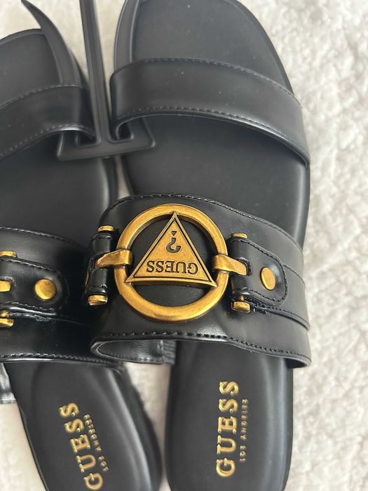 Guess klapki z logo roz 38