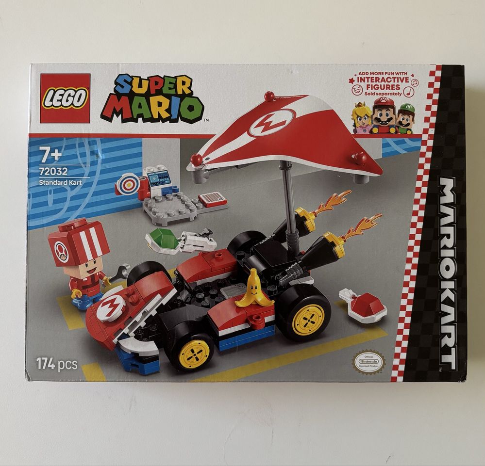 LEGO 72032 Mario Kart - Standard Kart klocki nowe oryginalne okazja