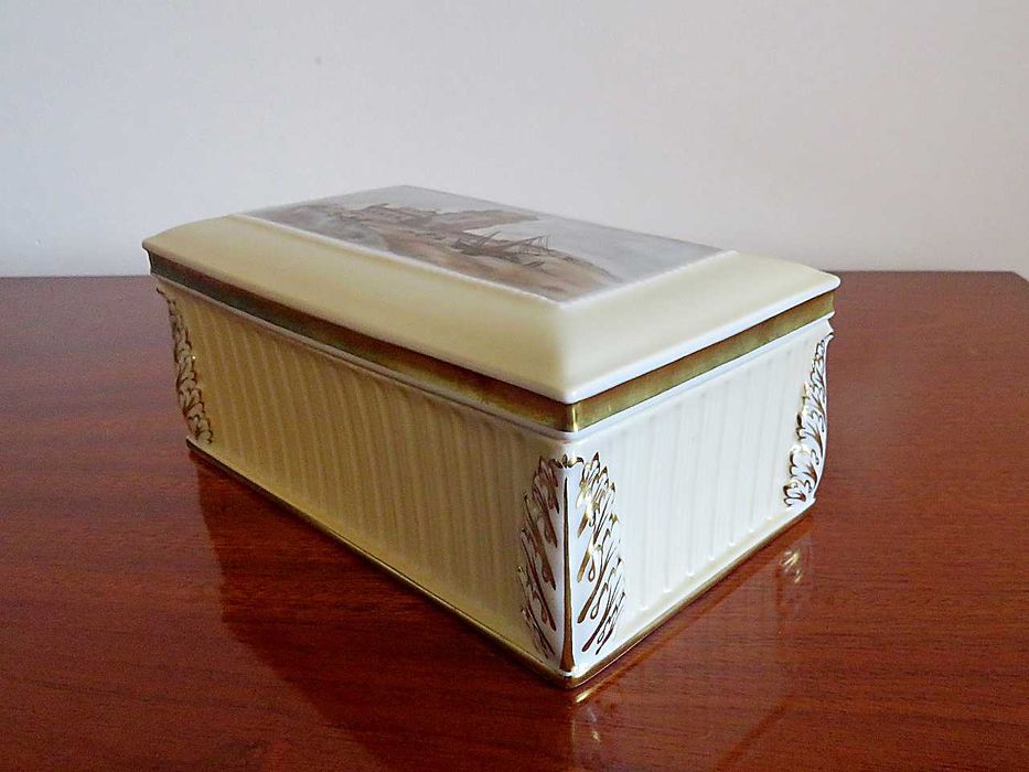 Caixa Vista Alegre Bege Torre de Belém - MUITO RARA