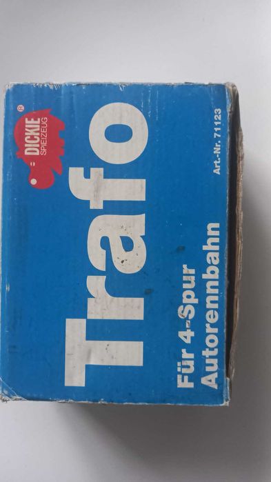 Transformator do toru wyścigowego z lat 90