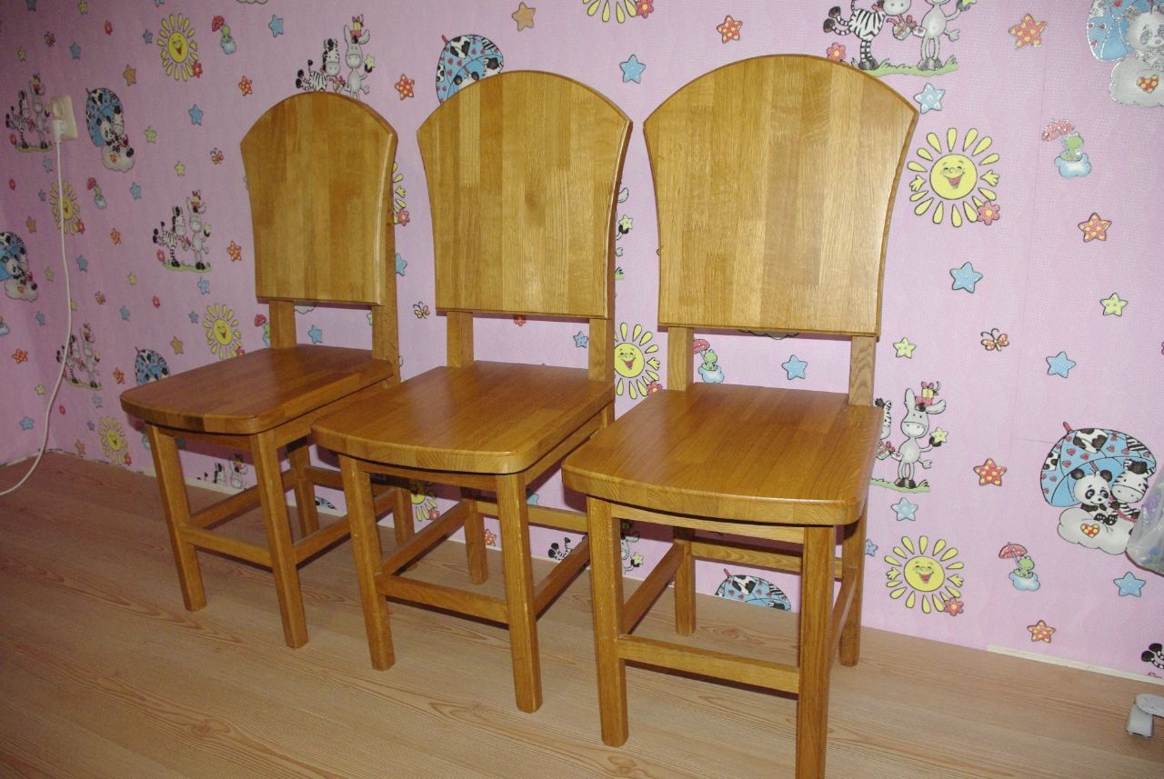 Стол дубовий + 6 стульев